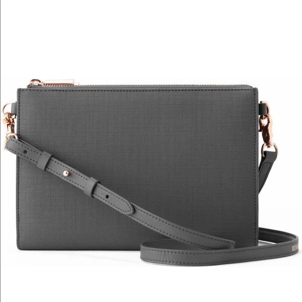 💥LAST ONE💥 Dagne Dover Essential Canvas Wallet in Graphite.  EUC used one time